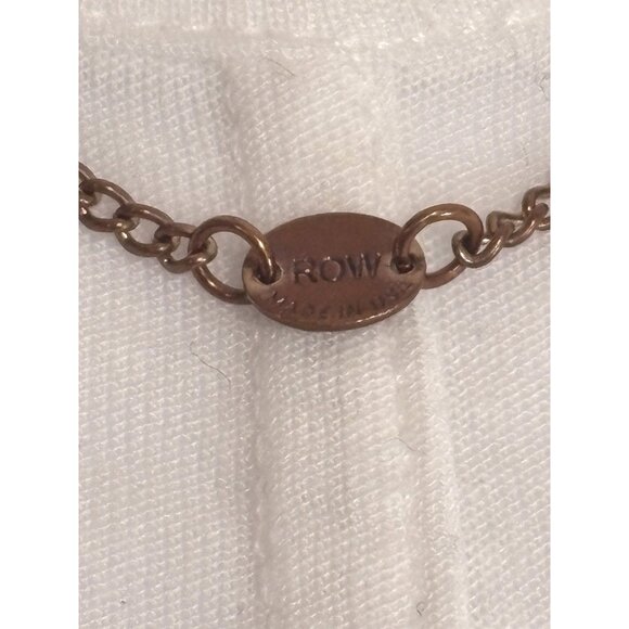 The Row Scoop Neck Burnout Tee in Ivory - Picture 3 of 6